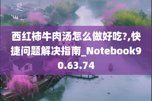 西红柿牛肉汤怎么做好吃?,快捷问题解决指南_Notebook90.63.74