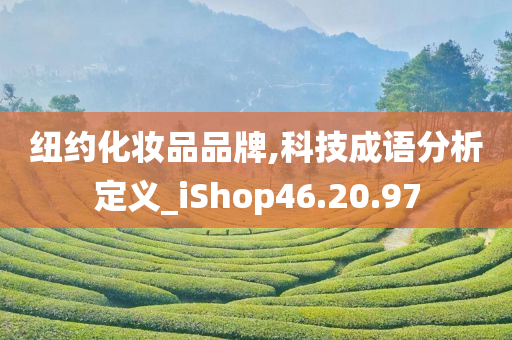 纽约化妆品品牌,科技成语分析定义_iShop46.20.97