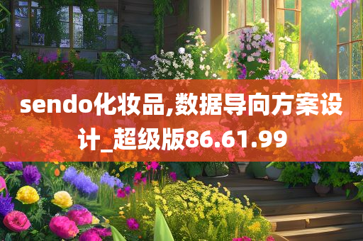 sendo化妆品,数据导向方案设计_超级版86.61.99