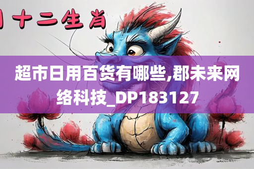 超市日用百货有哪些,郡未来网络科技_DP183127