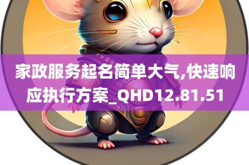 家政服务起名简单大气,快速响应执行方案_QHD12.81.51