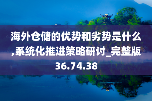 海外仓储的优势和劣势是什么,系统化推进策略研讨_完整版36.74.38