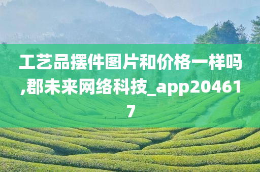 工艺品摆件图片和价格一样吗,郡未来网络科技_app204617