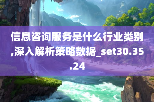 信息咨询服务是什么行业类别,深入解析策略数据_set30.35.24