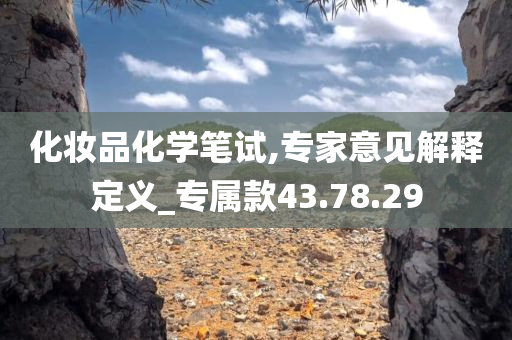 化妆品化学笔试,专家意见解释定义_专属款43.78.29