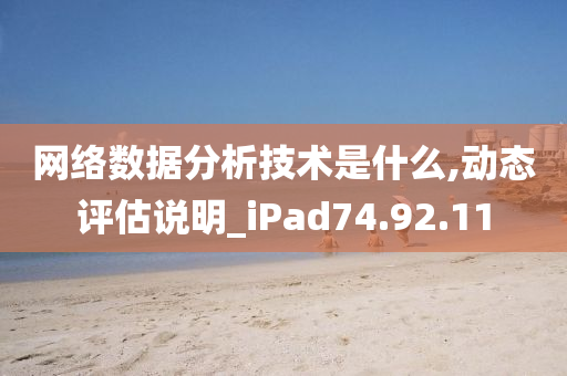 网络数据分析技术是什么,动态评估说明_iPad74.92.11