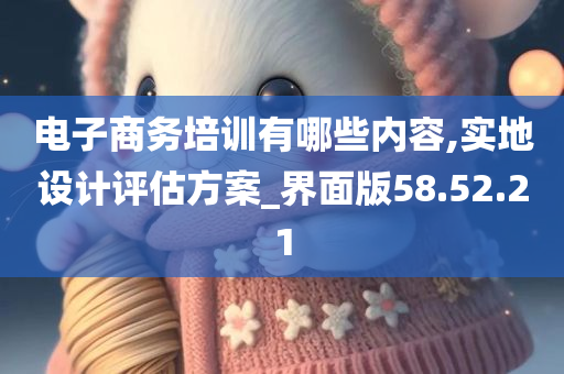 电子商务培训有哪些内容,实地设计评估方案_界面版58.52.21