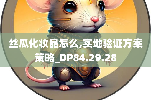 丝瓜化妆品怎么,实地验证方案策略_DP84.29.28