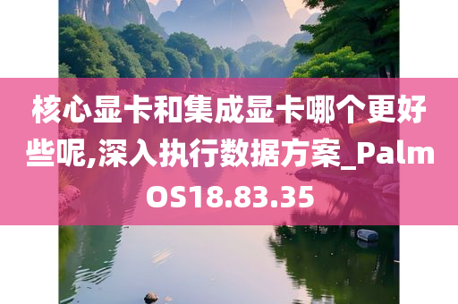 核心显卡和集成显卡哪个更好些呢,深入执行数据方案_PalmOS18.83.35