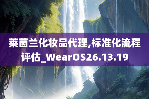 莱茵兰化妆品代理,标准化流程评估_WearOS26.13.19