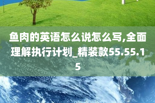 鱼肉的英语怎么说怎么写,全面理解执行计划_精装款55.55.15