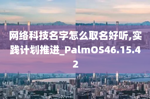 网络科技名字怎么取名好听,实践计划推进_PalmOS46.15.42