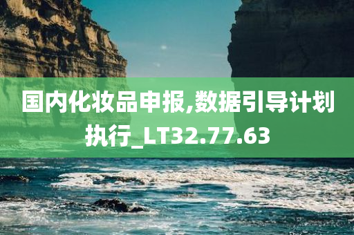 国内化妆品申报,数据引导计划执行_LT32.77.63