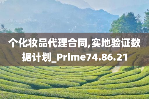 个化妆品代理合同,实地验证数据计划_Prime74.86.21