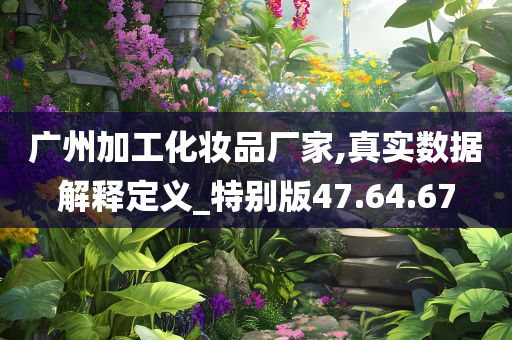 广州加工化妆品厂家,真实数据解释定义_特别版47.64.67