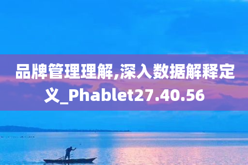 品牌管理理解,深入数据解释定义_Phablet27.40.56