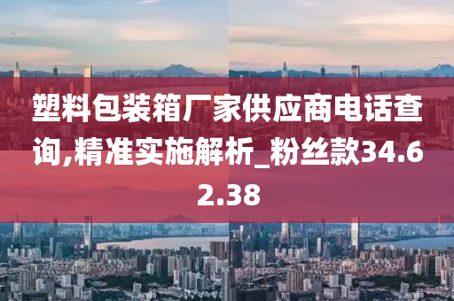 塑料包装箱厂家供应商电话查询,精准实施解析_粉丝款34.62.38