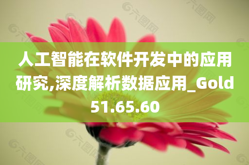 人工智能在软件开发中的应用研究,深度解析数据应用_Gold51.65.60