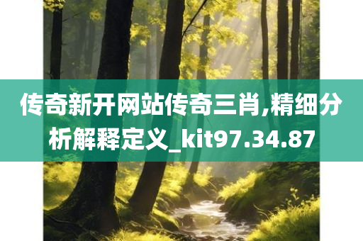 传奇新开网站传奇三肖,精细分析解释定义_kit97.34.87