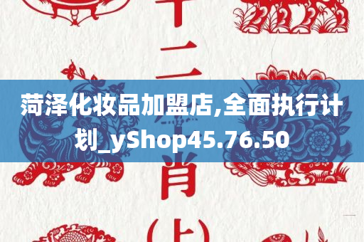 菏泽化妆品加盟店,全面执行计划_yShop45.76.50