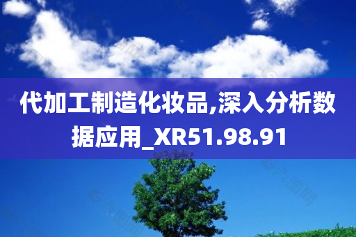 代加工制造化妆品,深入分析数据应用_XR51.98.91