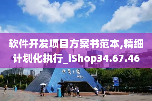 软件开发项目方案书范本,精细计划化执行_iShop34.67.46