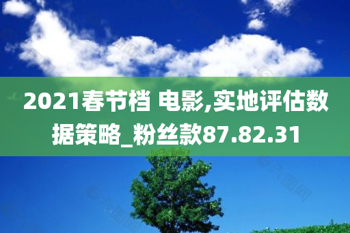 2021春节档 电影,实地评估数据策略_粉丝款87.82.31