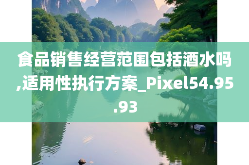 食品销售经营范围包括酒水吗,适用性执行方案_Pixel54.95.93