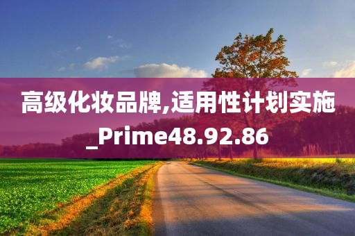 高级化妆品牌,适用性计划实施_Prime48.92.86