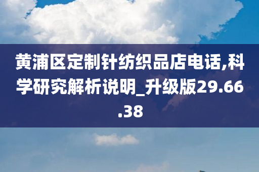 黄浦区定制针纺织品店电话,科学研究解析说明_升级版29.66.38