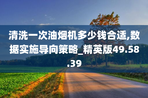 清洗一次油烟机多少钱合适,数据实施导向策略_精英版49.58.39