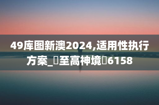 49库图新澳2024,适用性执行方案_‌至高神境‌6158