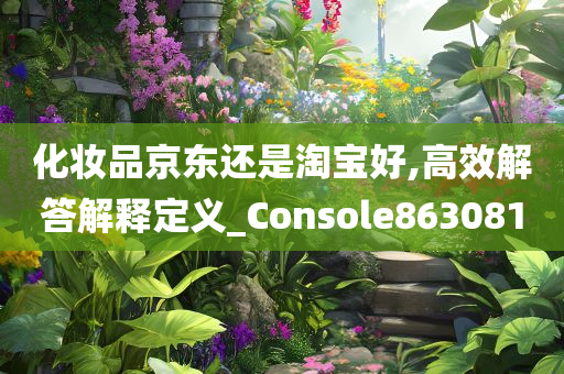 化妆品京东还是淘宝好,高效解答解释定义_Console863081