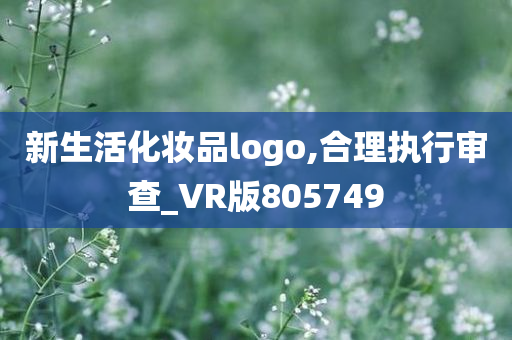 新生活化妆品logo,合理执行审查_VR版805749