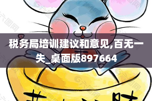 税务局培训建议和意见,百无一失_桌面版897664