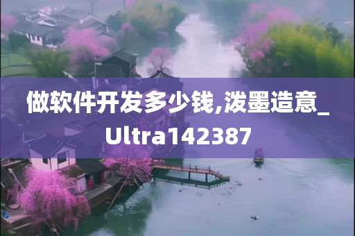 做软件开发多少钱,泼墨造意_Ultra142387