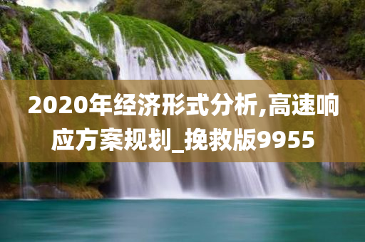 2020年经济形式分析,高速响应方案规划_挽救版9955