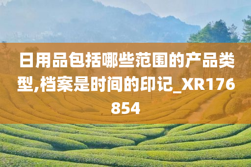 日用品包括哪些范围的产品类型,档案是时间的印记_XR176854