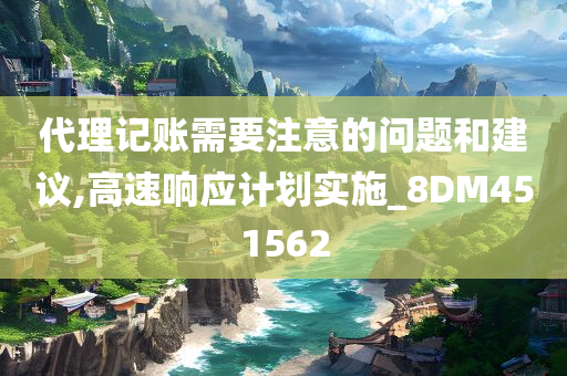 代理记账需要注意的问题和建议,高速响应计划实施_8DM451562