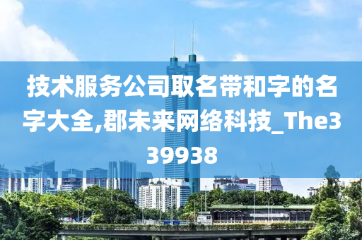 技术服务公司取名带和字的名字大全,郡未来网络科技_The339938