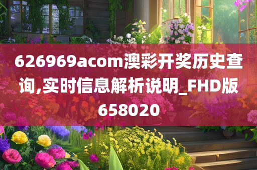 626969acom澳彩开奖历史查询,实时信息解析说明_FHD版658020