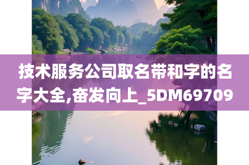 技术服务公司取名带和字的名字大全,奋发向上_5DM697090