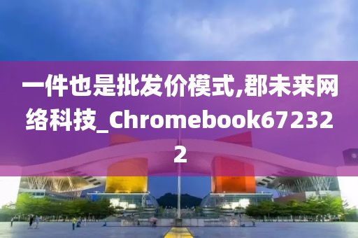 一件也是批发价模式,郡未来网络科技_Chromebook672322