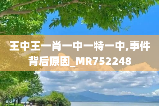 王中王一肖一中一特一中,事件背后原因_MR752248