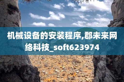 机械设备的安装程序,郡未来网络科技_soft623974