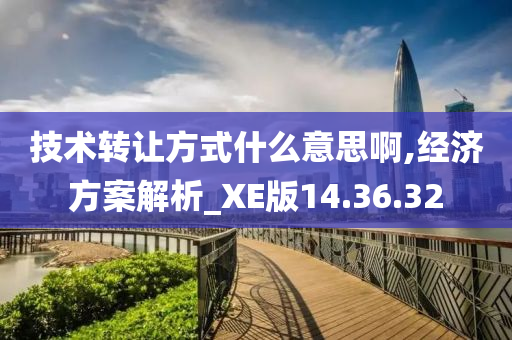 技术转让方式什么意思啊,经济方案解析_XE版14.36.32