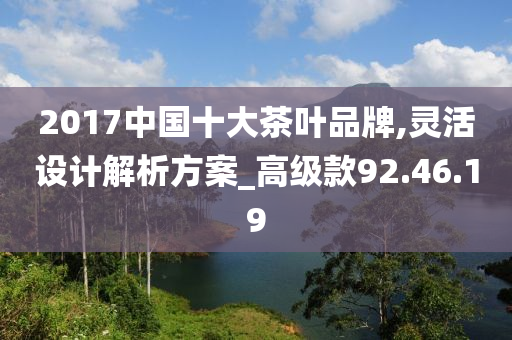 2017中国十大茶叶品牌,灵活设计解析方案_高级款92.46.19