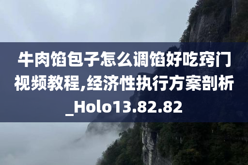 牛肉馅包子怎么调馅好吃窍门视频教程,经济性执行方案剖析_Holo13.82.82