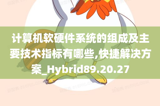 计算机软硬件系统的组成及主要技术指标有哪些,快捷解决方案_Hybrid89.20.27